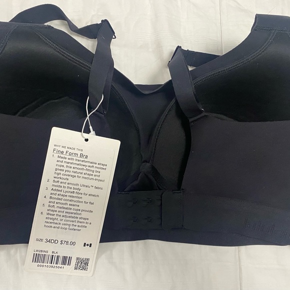 Lululemon Fine Form Bra 34DD - Picture 2 of 3